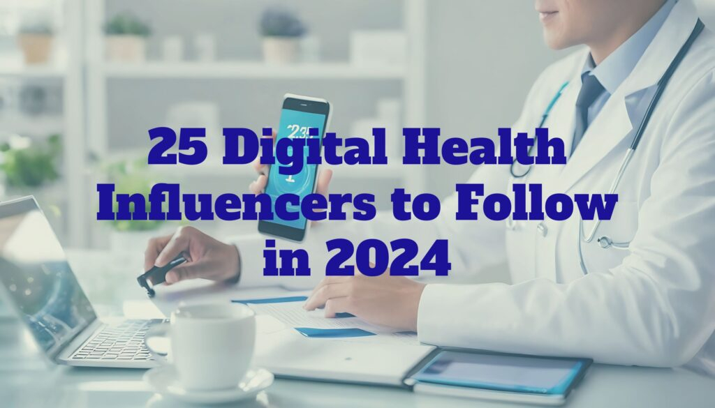 25 Digital Health Influencers to Follow in 2024 - Digital Salutem